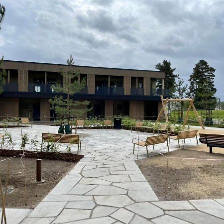 Hotell Fritidsparken Skien Bagian luar foto