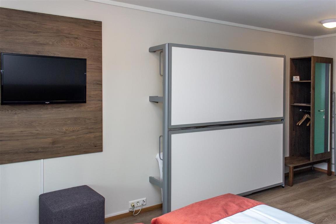 Hotell Fritidsparken Skien Bagian luar foto
