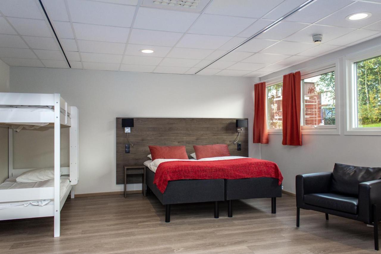 Hotell Fritidsparken Skien Bagian luar foto