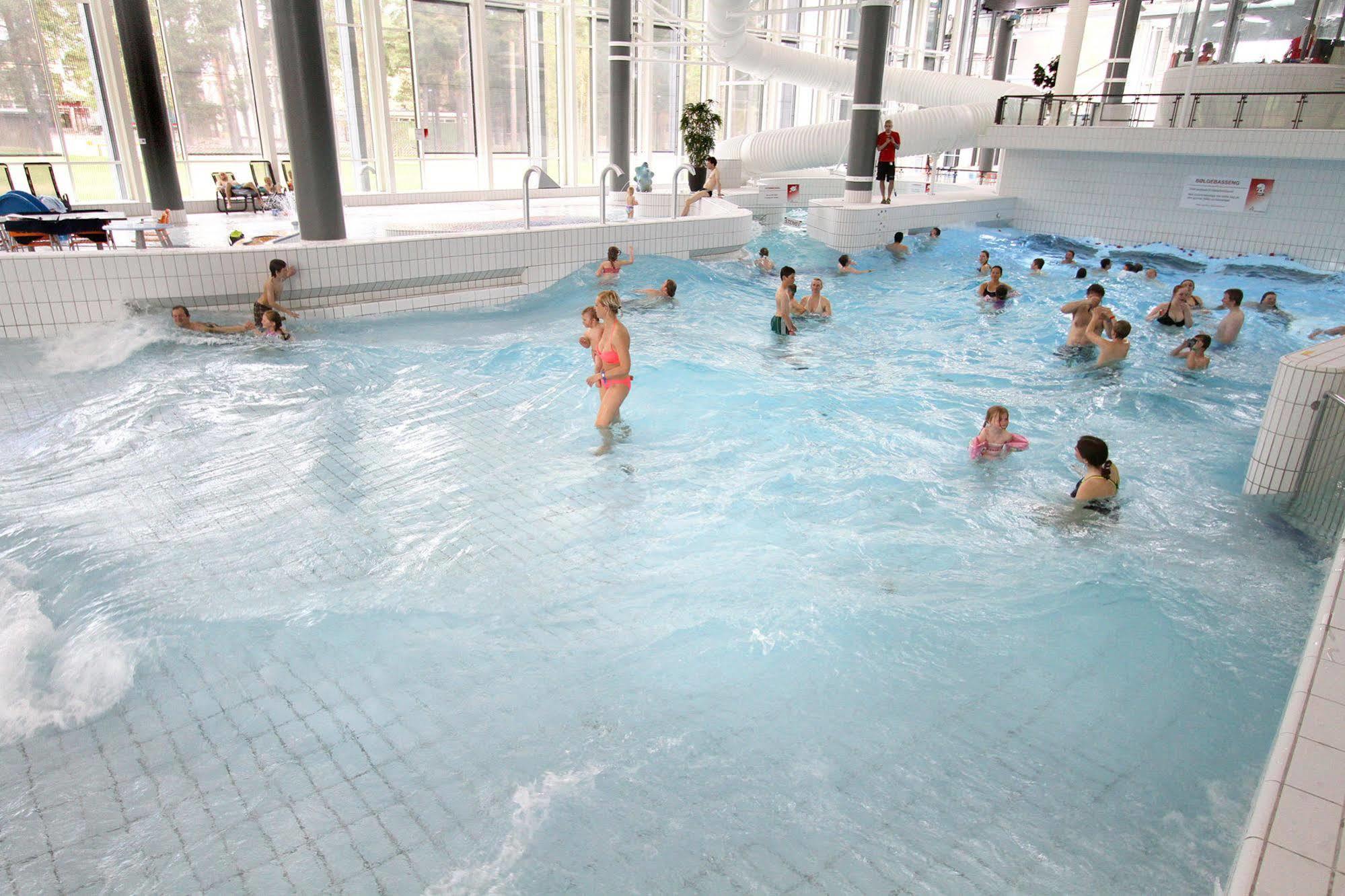 Hotell Fritidsparken Skien Bagian luar foto