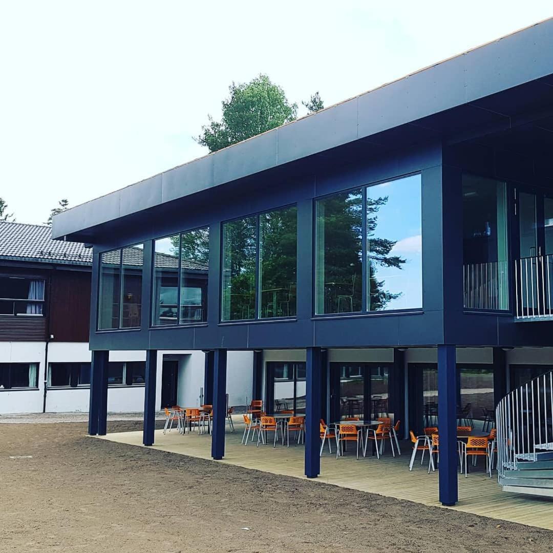 Hotell Fritidsparken Skien Bagian luar foto