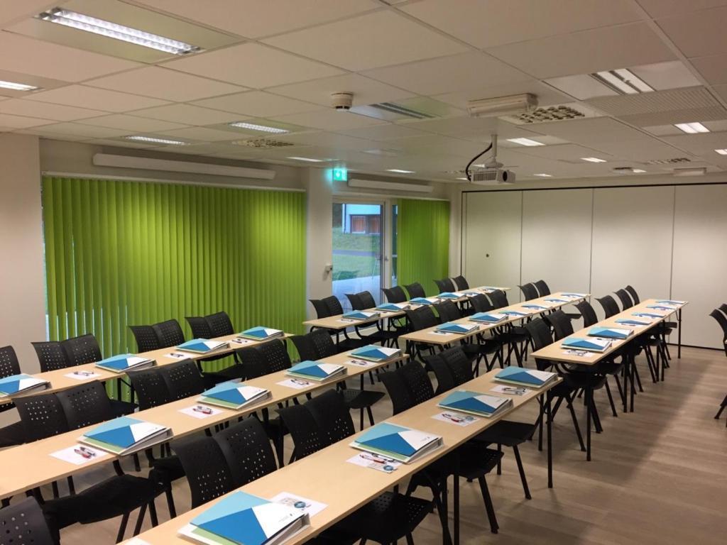 Hotell Fritidsparken Skien Bagian luar foto