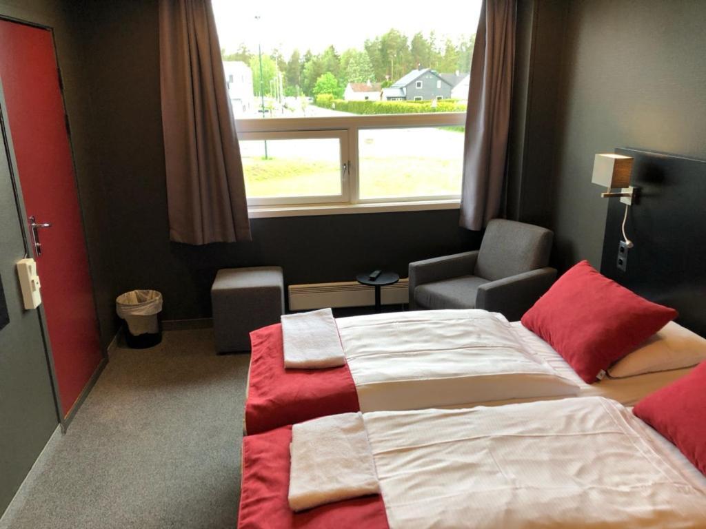 Hotell Fritidsparken Skien Bagian luar foto