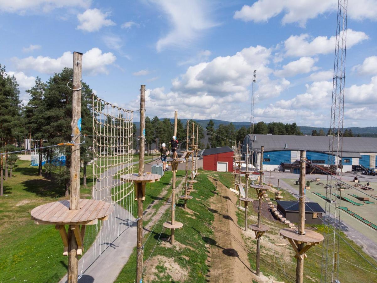 Hotell Fritidsparken Skien Bagian luar foto